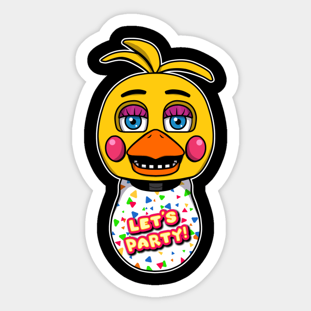 Five Nights at Freddy's - Toy Chica Sticker by Kaiserin